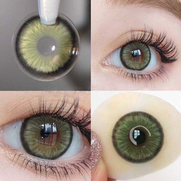 Mirage Green Prescription Contact Lenses | 1 Year