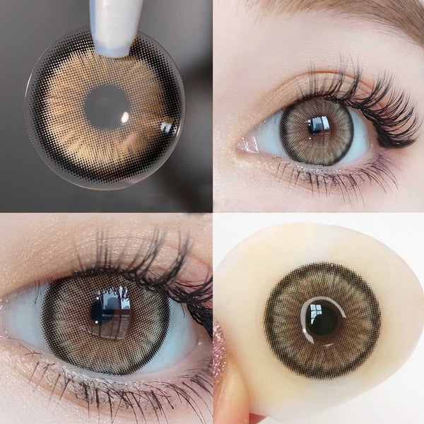 [New] Mirage Brown Contact Lenses | 1 Year