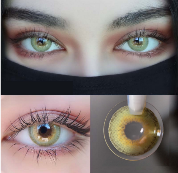 [New] LA GIRL Green Contact Lenses | 1 Year