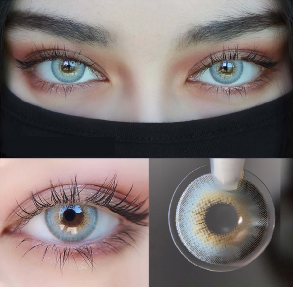 [New] LA GIRL Blue Contact Lenses | 1 Year