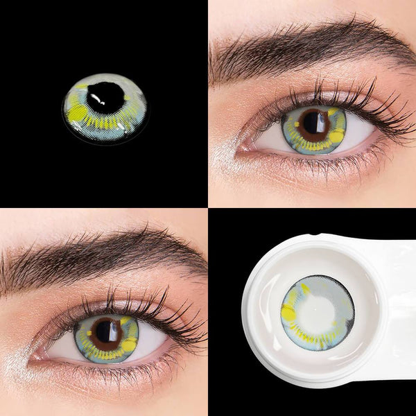Anime Gray Cosplay Contact Lenses | 1 Year