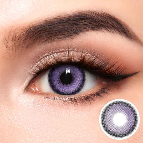 [New] K4 Violet Colored Contact Lenses