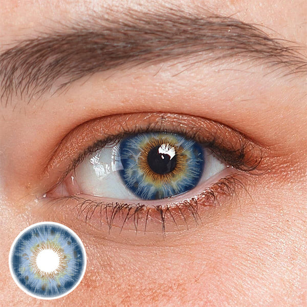[US Warehouse] Renaissance Royalty Blue Yearly Contact Lenses