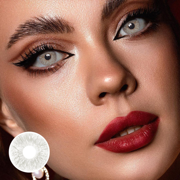 [US Warehouse] Monalisa Elegance Gem Grey Yearly Contact Lenses