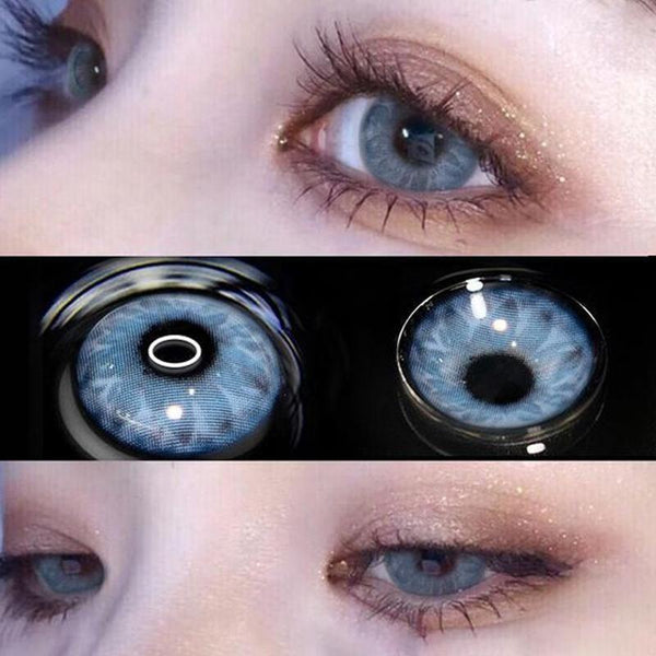 GEM Blue Contact Lenses | 1 Year
