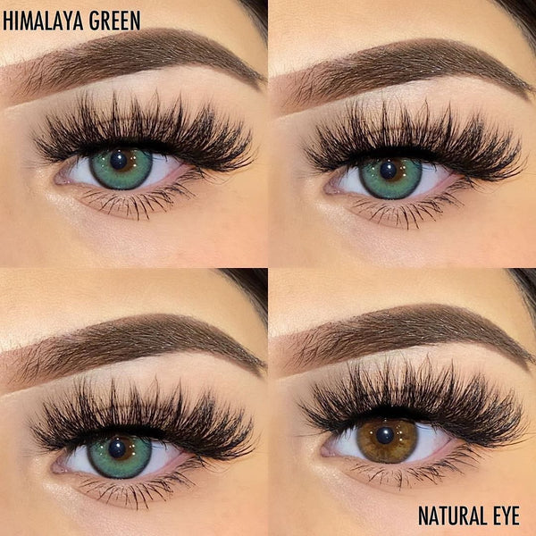 Himalaya Green Contact Lenses | 1 Year
